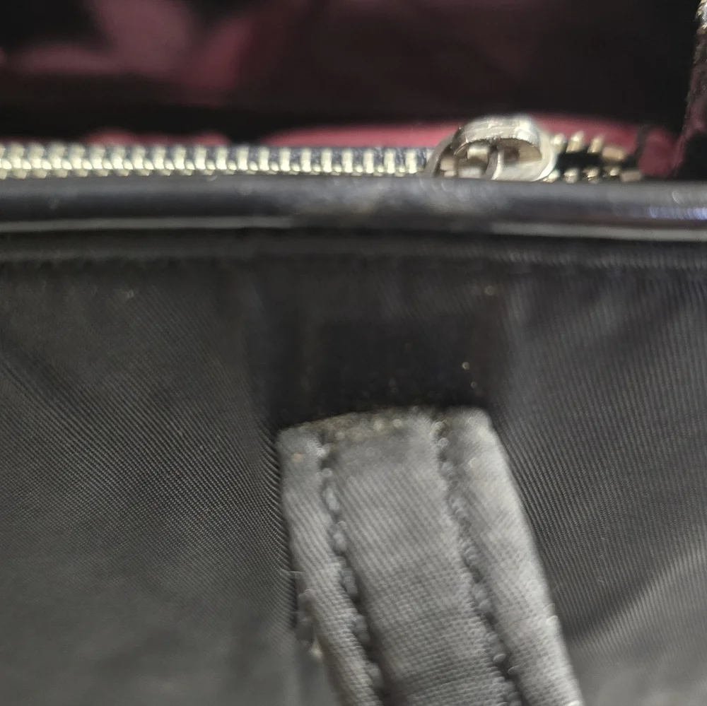 Versace Nylon & Patent Leather tote - Picture 10 of 16